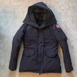 Canada Goose Women's Marine Navy Montebello Parka.